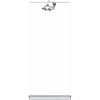 Premium Quality Retractable Banner Stand - 33 in x 80 in, Padded Carry Case Thumbnail