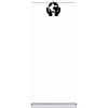 Premium Quality Retractable Banner Stand - 33 in x 80 in, Padded Carry Case Thumbnail