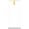 Premium Quality Retractable Banner Stand - 33 in x 80 in, Padded Carry Case Thumbnail