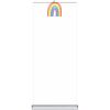 Premium Quality Retractable Banner Stand - 33 in x 80 in, Padded Carry Case Thumbnail