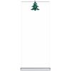 Premium Quality Retractable Banner Stand - 33 in x 80 in, Padded Carry Case Thumbnail