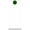 Premium Quality Retractable Banner Stand - 33 in x 80 in, Padded Carry Case Thumbnail