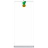 Premium Quality Retractable Banner Stand - 33 in x 80 in, Padded Carry Case Thumbnail