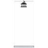 Premium Quality Retractable Banner Stand - 33 in x 80 in, Padded Carry Case Thumbnail