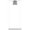 Premium Quality Retractable Banner Stand - 33 in x 80 in, Padded Carry Case Thumbnail