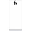 Premium Quality Retractable Banner Stand - 33 in x 80 in, Padded Carry Case Thumbnail