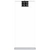 Premium Quality Retractable Banner Stand - 33 in x 80 in, Padded Carry Case Thumbnail