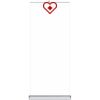 Premium Quality Retractable Banner Stand - 33 in x 80 in, Padded Carry Case Thumbnail