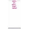 Standard High Quality Retractable Banner Stand - 31.5 in x 78 in, Includes Carry Case Thumbnail