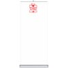 Standard High Quality Retractable Banner Stand - 31.5 in x 78 in, Includes Carry Case Thumbnail